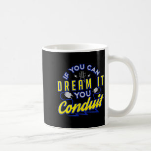 Wenn du es träumen kannst, kannst du es zum Valent Kaffeetasse