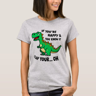 Wenn du glücklich bist und es kennst.. CLAP YOUR - T-Shirt