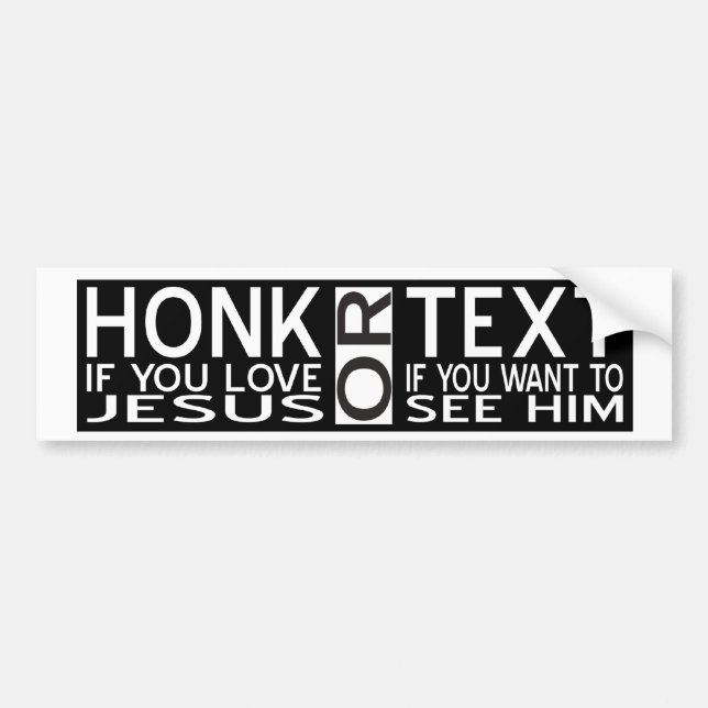 Wenn du Jesus Text Liebe, würdest du ihn Gewollt s Autoaufkleber (Vorne)