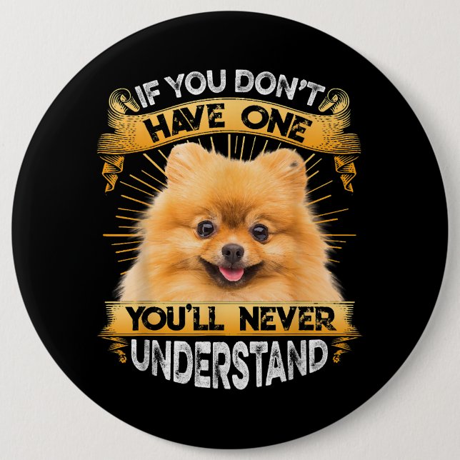 Wenn du keinen Spitz witzig hast Button (Vorderseite)