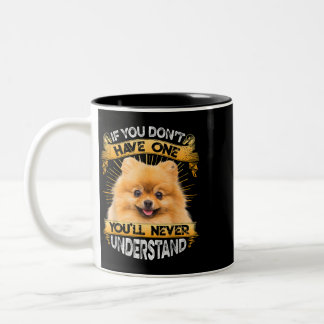 Wenn du keinen Spitz witzig hast Zweifarbige Tasse