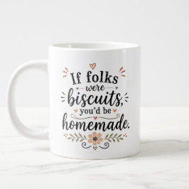 Wenn du Kekse wärst..... Jumbo-Tasse