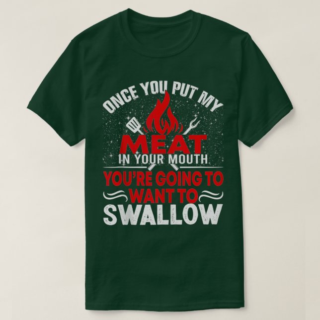 Wenn du mein Fleisch in deinen Mund getan hast, Ko T-Shirt (Design vorne)