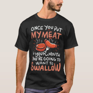 wenn du mein Fleisch in deinen Mund Piratenpirat g T-Shirt