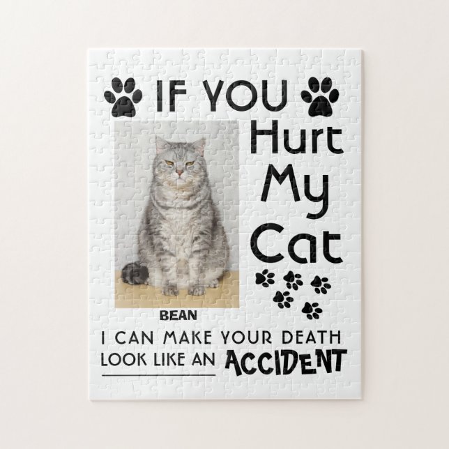 Wenn du meine Katze verletzt hast, kann ich deine  (Vertikal)