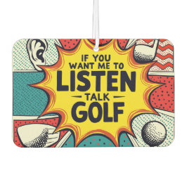 Wenn du mir Gewollt hast, mir ein Golfgeschenk anz Autolufterfrischer