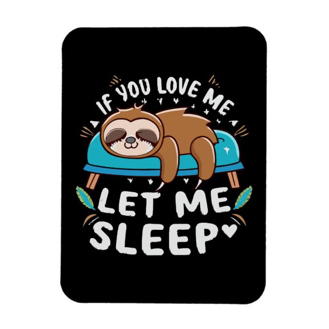 Wenn du mir Liebe Lasse Magnet (Vertikal)