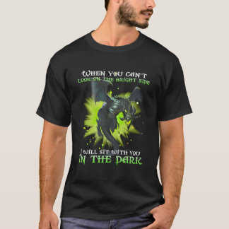 Wenn du nicht auf die rechte Seite schauen kannst, T-Shirt