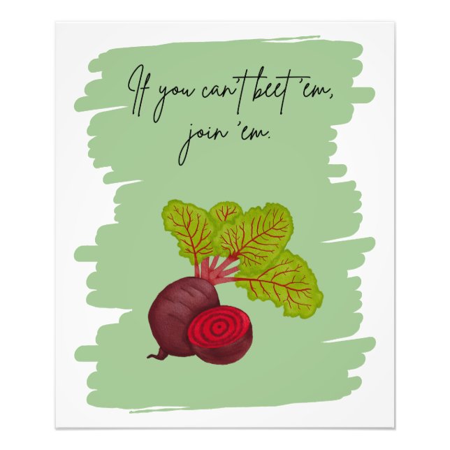 Wenn du nicht beetet werden kannst, mach mit! fotodruck (Vorne)