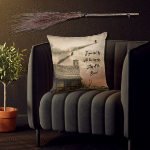 Wenn du nicht mit den großen Mädchen reiten kannst Kissen