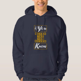 Wenn du nie versuchst, nie zu wissen hoodie