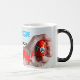 Wenn du POSITIV in einer nebeligen Situation BLEIB Verwandlungstasse