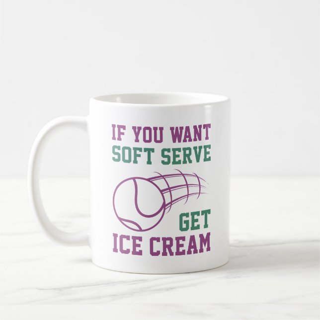 Wenn du Soft Serve willst, hol dir Eis Kaffeetasse (Links)