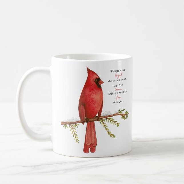 Wenn du über das glaubst, was dein Auge sehen kann Kaffeetasse (Links)
