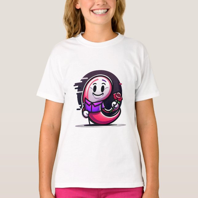 "Wenn du versuchst, glatt zu sein". T-Shirt (Vorderseite)