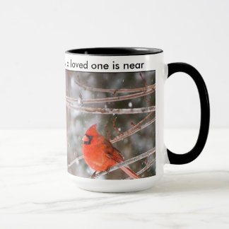Wenn ein Kardinal erscheint, ist ein geliebtes man Tasse