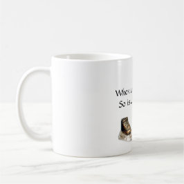 Wenn ein Kind geboren ist, ist so ein Großvater Tasse