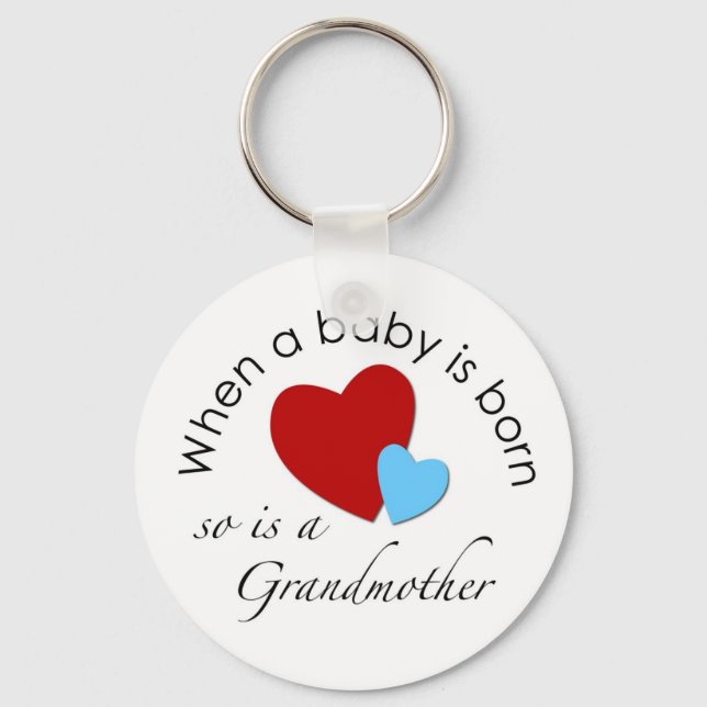 Wenn ein Kind geboren ist, so ist es auch eine Gro Schlüsselanhänger (Vorderseite)