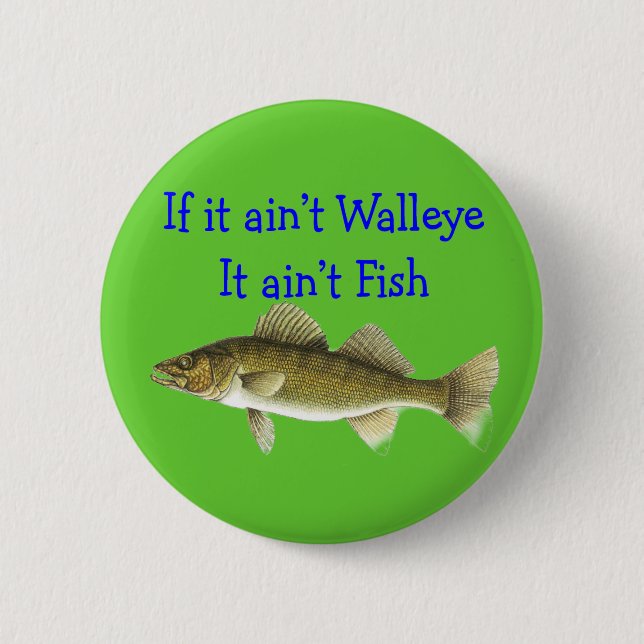 wenn es aint Hornhautflecke aint Fische Button (Vorderseite)