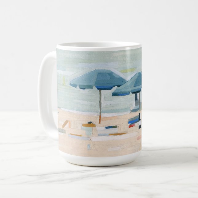 Wenn es die Strände sind Kaffeetasse (Vorderseite Links)