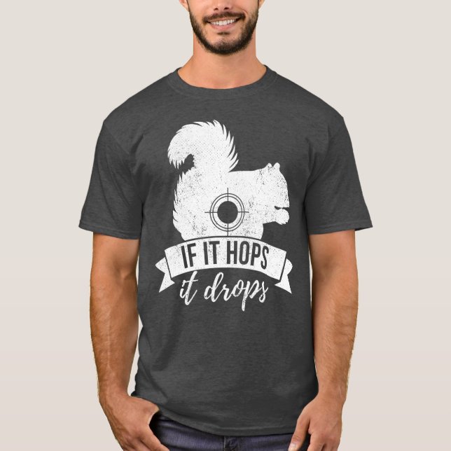 WENN ES DÜRFEN, DASS ES DÜRFTE, Funny Eichhörnchen T-Shirt (Vorderseite)