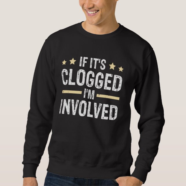 Wenn es eingeloggt ist, bin ich beteiligt sweatshirt (Vorderseite)