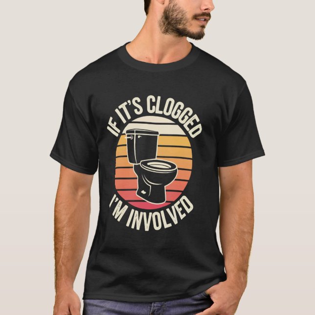 Wenn es eingeloggt ist, bin ich beteiligt T-Shirt (Vorderseite)
