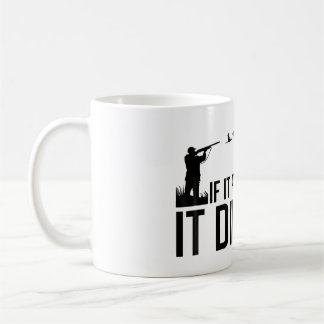 Wenn es fliegt, stirbt es kaffeetasse