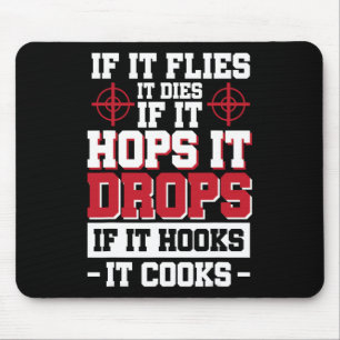Wenn es fliegt, stirbt es. Wenn es hüpft, fällt es Mousepad