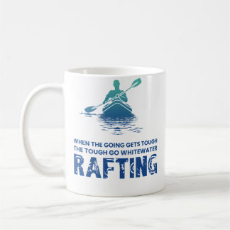 Wenn es hart auf hart kommt, gehen sie Wildwasser- Kaffeetasse