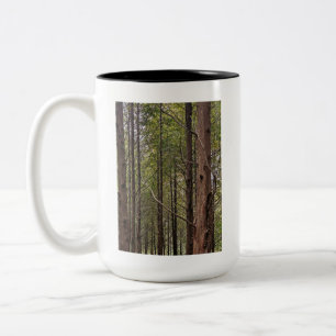 Wenn es hart auf hart kommt, geht das Schwierige Zweifarbige Tasse