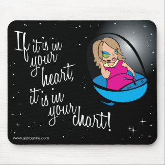 Wenn es in Ihrem Herzen ist, ist es in Ihrem Mousepad