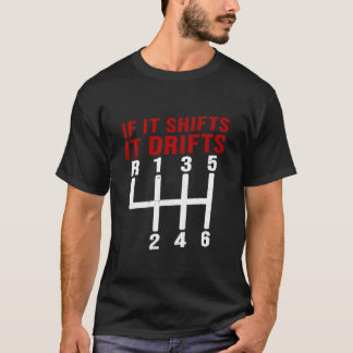 Wenn es lenkt, treibt es Auto Männer Geschenke  T-Shirt