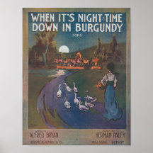 Wenn es Nacht in Burgund ist
