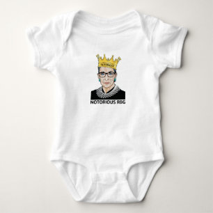 Wenn es neun - berüchtigte RBG gibt Baby Strampler