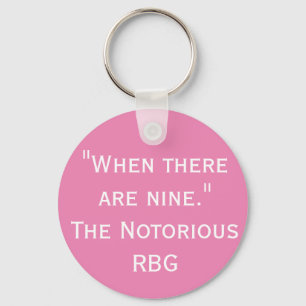 Wenn es neun RBG-Angebote gibt Schlüsselanhänger