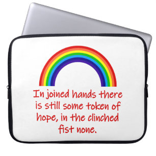 Wenn es nicht für Hoffnungen Laptopschutzhülle