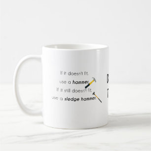 Wenn es nicht passt, kaffeetasse
