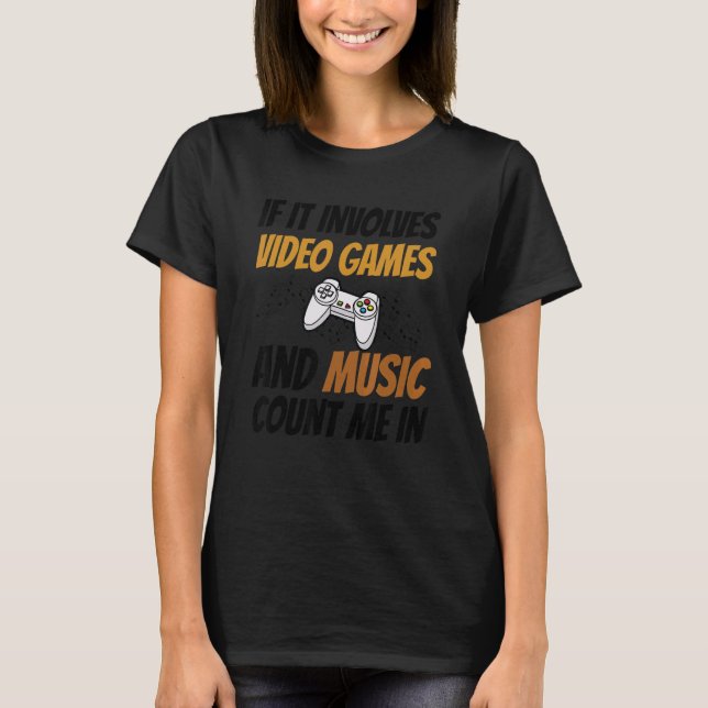 Wenn es sich um Videospiele handelt, zählen Sie mi T-Shirt (Vorderseite)