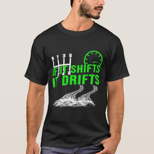 Wenn es sich verschiebt, treibt es lustige Mens Au T-Shirt (Vorderseite)