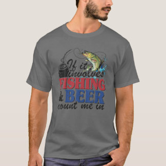 Wenn es um Fischerei geht T-Shirt