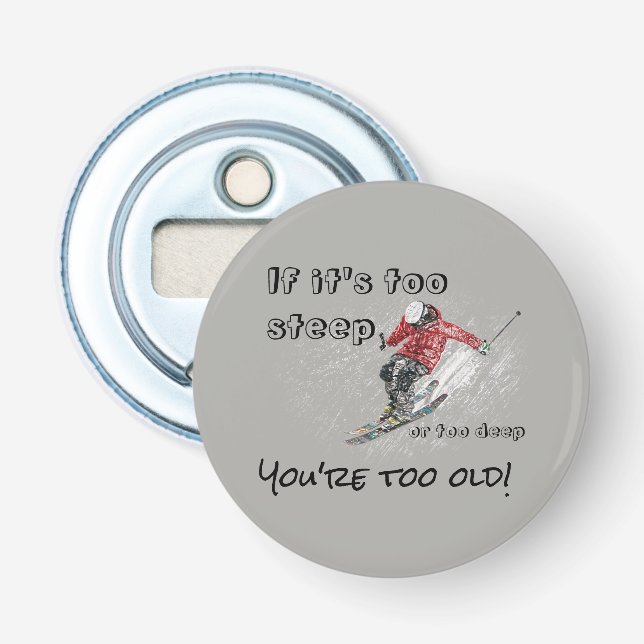 Wenn es zu steil ist flaschenöffner (Vorderseite)