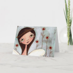 Wenn Freunde Blume wären - Grußkarte Karte