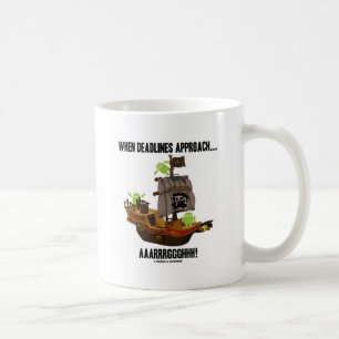 Wenn Fristen sich nähern… Aaarrrggghhh! (Androi Kaffeetasse