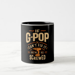 Wenn G-Pop nicht reparieren kann es lustig Handyma Zweifarbige Tasse