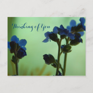 Wenn Gefühl Blue ... Postkarte