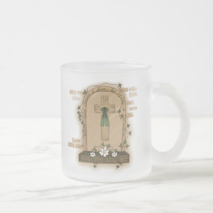 Wenn Gott eine Tür schließt, öffnet er ein Fenster Mattglastasse