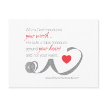 Wenn Gott Ihre Werte misst