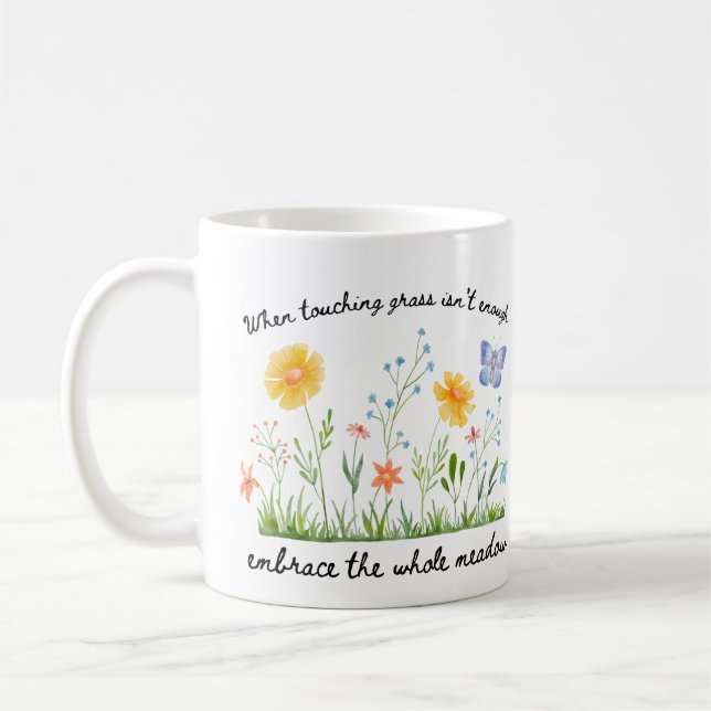 Wenn Gras berührt wird, reicht Tasse nicht aus (Links)