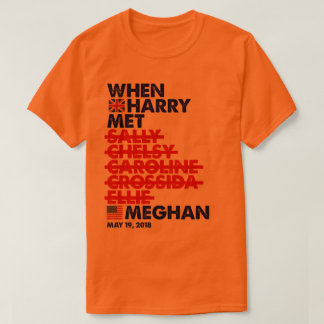Wenn Harry Met Meghan Royal Wedding Quirky Merch! T-Shirt